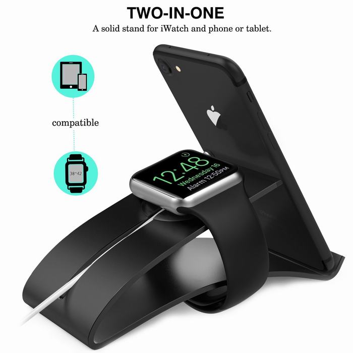 AS15 Apple watch charging dock & mobile phone holder