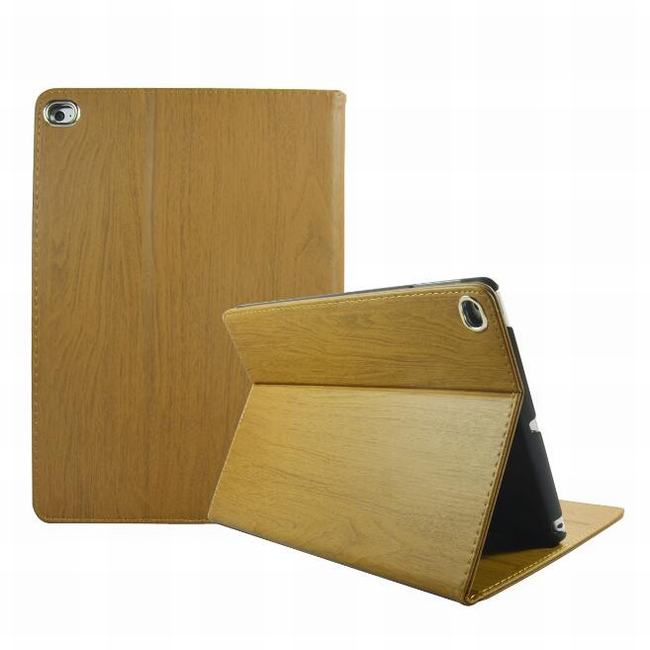 iPad wood grain case